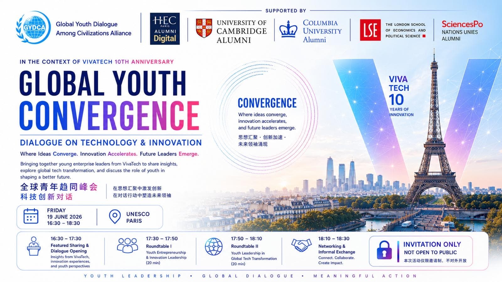 Youth Dialogue on Technology and Innovation at UNESCO in Paris