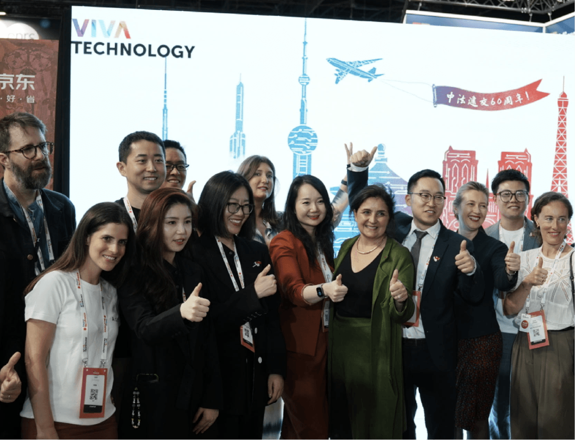 GYDCA delegation at VIVA Technology