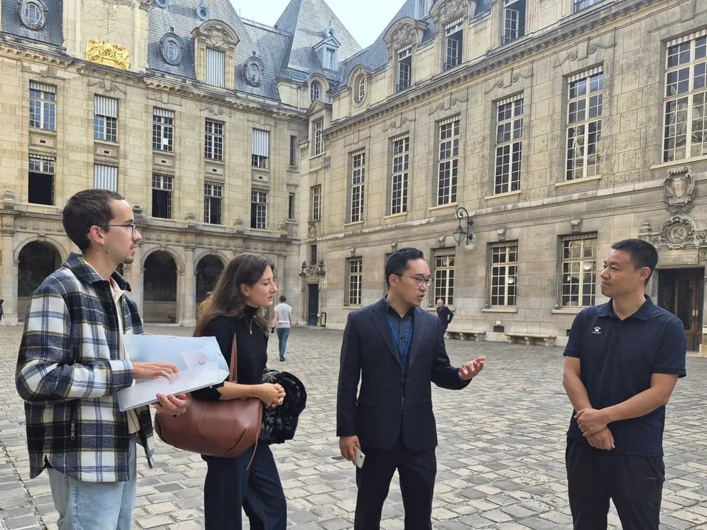 At the Sorbonne, GYDCA Welcomes a Delegation from the Beijing Youth Federation 1000106808